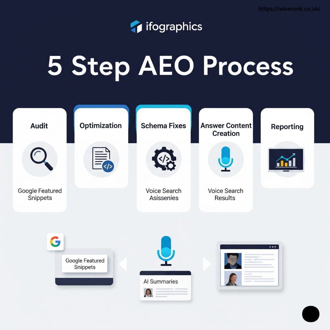 Answer Engine optimization process uk 