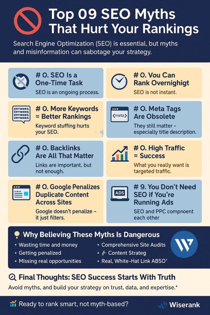 SEO myths