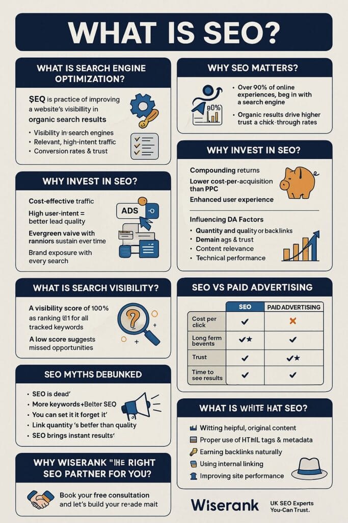 what is seo infographic