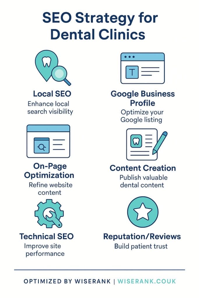SEO strategy for Dental Clinics