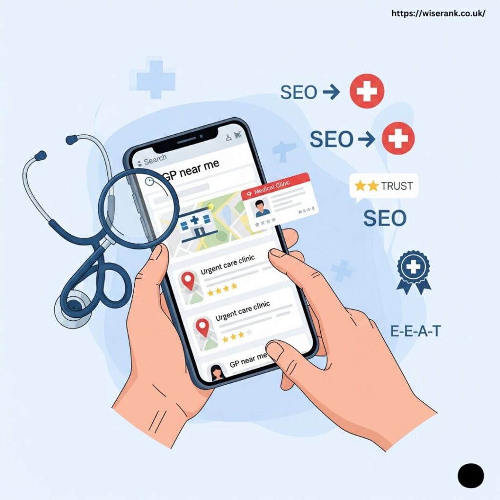 Healthcare SEO agency in uk