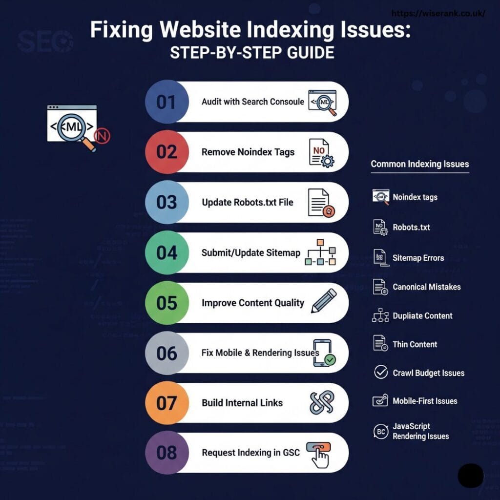 Website Indexing Issues