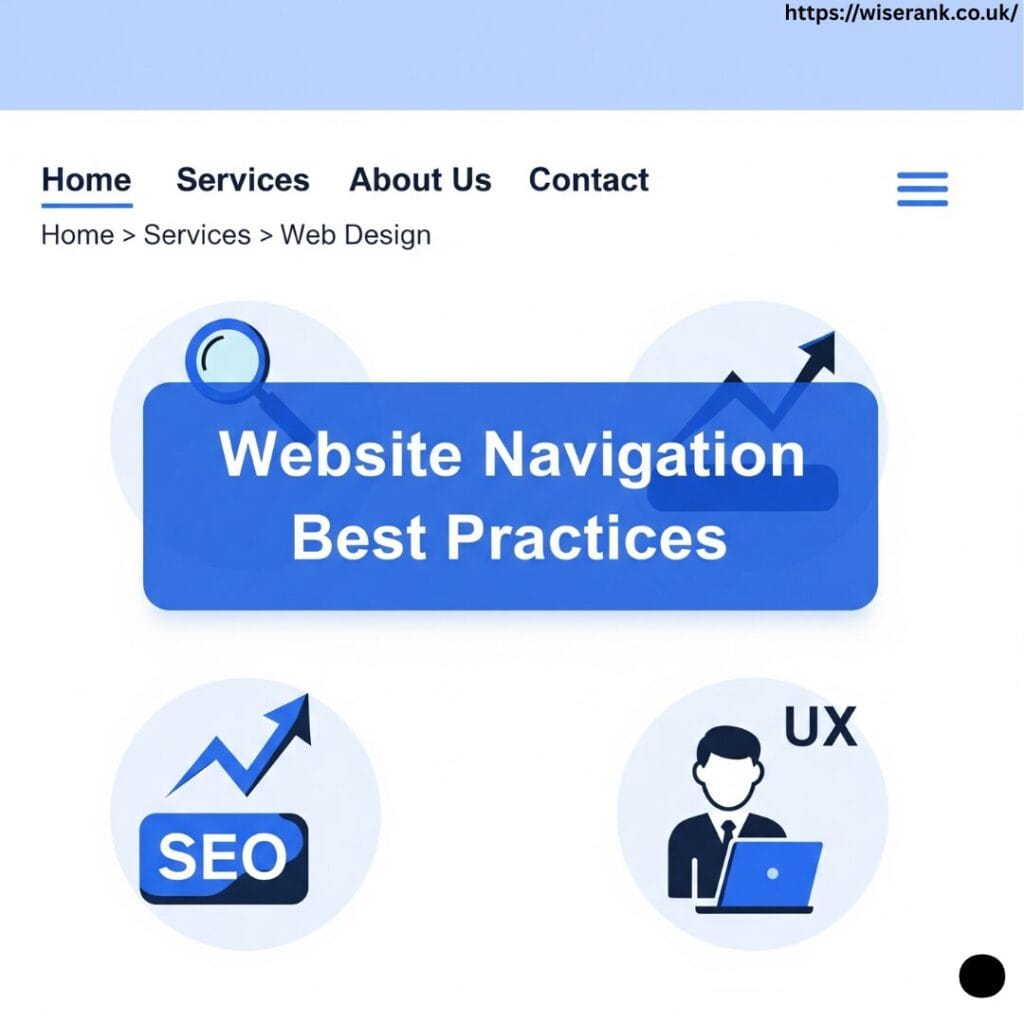 Website Navigation Homepage